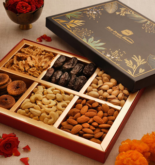 Best collection of gift boxes and festival hampers.